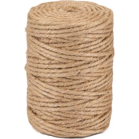 Ficelle Jute naturelle Ø5mm ±100 m La Cordeline CJN33, Naturel (1/5)