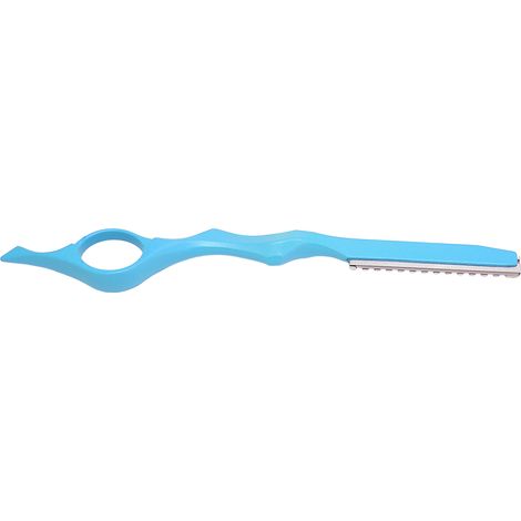 Rasoir de Coiffure Professionnel pour Texturiser et Éclaircir les Cheveux - Lame de Styling Bleue (1/5)