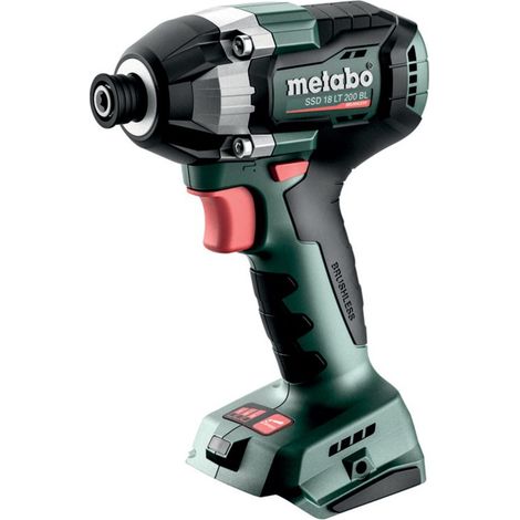 Metabo – Visseuse à chocs 18V – Moteur Brushless – Couple 200Nm – Vitesse max 3050 trs/min – Pour vissage rapide en série (1/10)