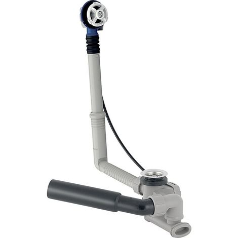 Geberit - Ab- und Überlaufgarnitur für Badewannen, Länge: 260 mm, verchromt 150.501.00.6 (1/5)