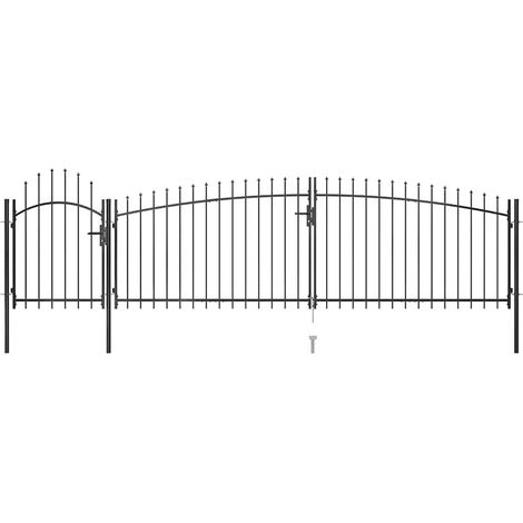 Maison Exclusive - Gartentor Woerden mit Speerspitze 5 x 1,25 m S