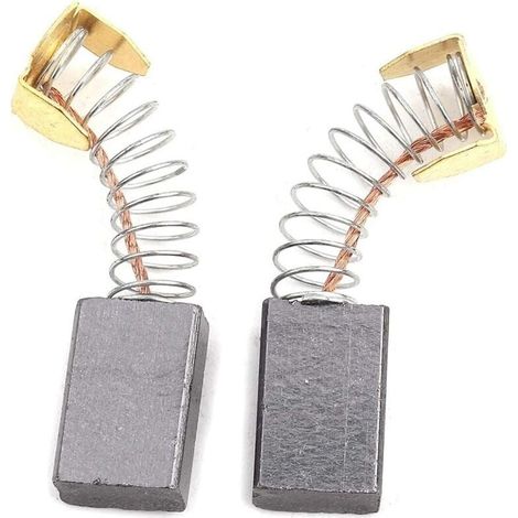 2x balais de charbon moteur 7x11x18mm compatibles avec les outils électriques Hitachi FA-700, G18SE2, G18SR, G23SC2, G23SF, G23SR, H65 (1/4)