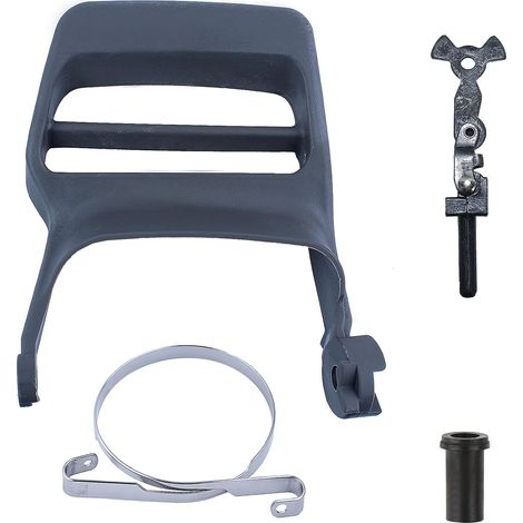 Kit de réparation cache frein de chaîne pour Husqvarna 357XP 359 EPA Tronçonneuse, pièces de remplacement pour articulation de bande et genou (1/5)