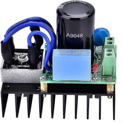 Carte de conversion AC/DC 0-220 Vca vers 0-311 Vcc, module redresseur à protection multiple - Bon état (1/3)