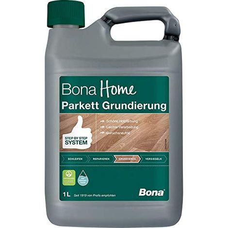 Apprêt pour parquet 1 l, apprêt pour bois, vernis transparent, protection du bois, vernis pour parquet, entretien du parquet scellé