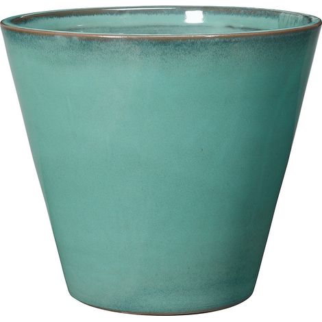 Tontopf Kinfolk 37 cm türkis L x 36,5 B x 36,5 H x 32