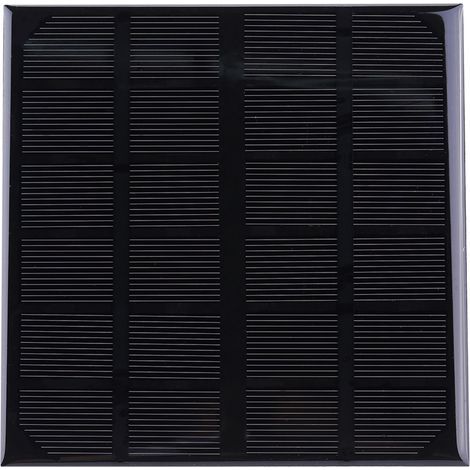 Panneau Solaire 3W 6V avec Sortie DC pour Recharge Écologique- (1/5)
