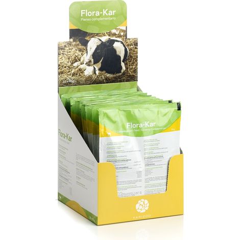 FLORA-KAR Pienso Complementario para Terneros, 500 gr (10 x 50 gr)