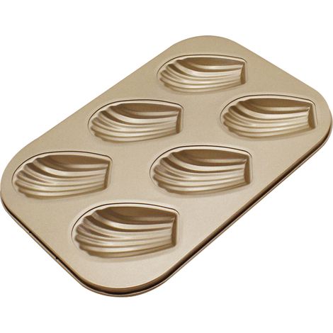 Moule À Coquilles - Moule À Gâteaux En Silicone Alimentaire - Pour Macarons Et Petits Gâteaux Français - 12 Cavités - 1 Pièce (1/5)