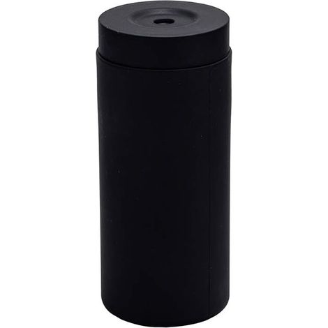 Distributeur de Liquide Vaisselle Rechargeable   Flacon Divisé en Silicone  Pour Savon, Huile Essentielle et Lotion (Noir) (1/4)