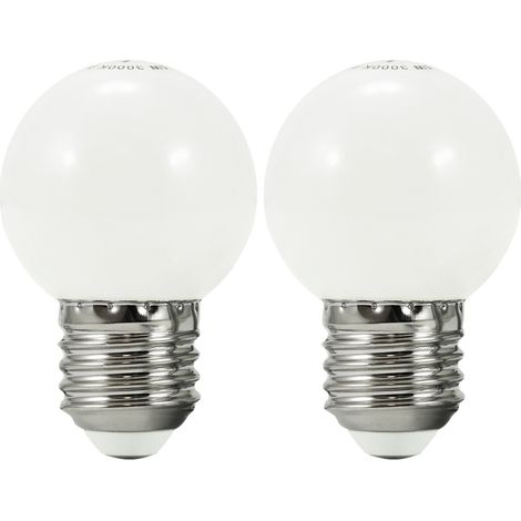 Bombillas Duopak Special 36V G45 blancas para guirnaldas de exterior (2 unidades por juego) party 308740 Polux (1/3)