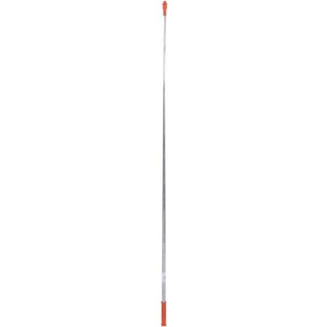 Tubo flessibile di prolunga per spruzzatore in acciaio inox da 2,6 m: resistente, flessibile e compatibile con tutti gli spruzzatori manuali.