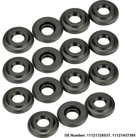 Engine valve cover bolt seal kit for replacement for E46 E39 E60 E65 E66 E53 E83 11121726537.