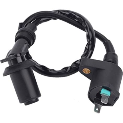 La bobine d'allumage haute tension GY6 pour motos et quads se vend bien et peut être équipée de bougies d'allumage. (1/5)