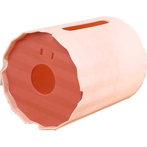 Boîte ovale pour lingettes humides, boîte murale pour lingettes humides, boîte de rangement anti-poussière pour lingettes cosmétiques, conteneur pour lingettes humides pour la salle de bain. (1/5)