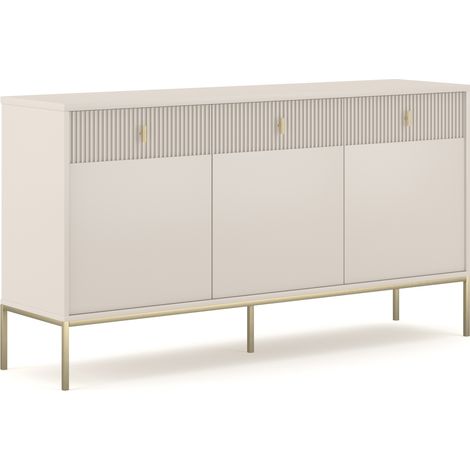 Table de chevet : 2 tiroirs, Cachemire, 30 x 40 x 30 cm (1/4)