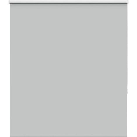 Verdunkelungsrollo Hellgrau 130x175cm Stoffbreite 126,6cm