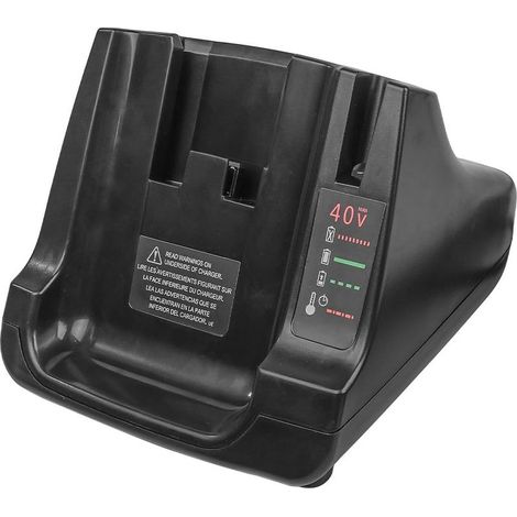 Chargeur de Batterie de Remplacement pour Batterie au Lithium Black et Decker 36V-40V, Chargeur Rapide avec Deux Ports USB (1/5)