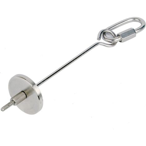 Vogelfutterhalter aus Edelstahl, Obst-/Gemüsespieß, Suchspielzeug, kleines Modell (3,8 cm)