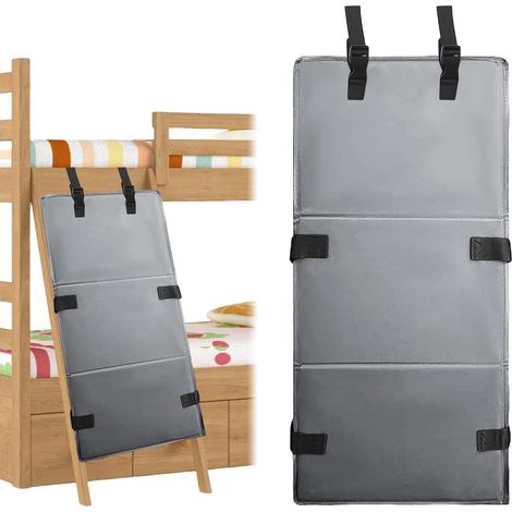 Bunk Bed Ladder Cover for Children, 78 x 15 cm Ladder Cover for Bunk Bed, Foldable with Adjustable Buckles, Ladder Protection for Bunk Bed, Prevents Climbing (1/5)