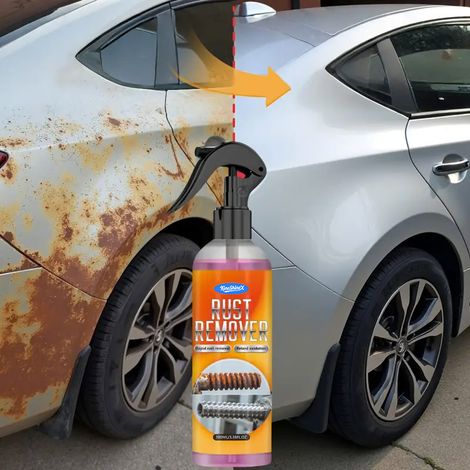 Geruchloses Rostentfernerspray für Autofelgen, geeignet für Edelstahlfahrzeuge und Küchengeräte-Chassis als Rostschutzmittel. (1/5)