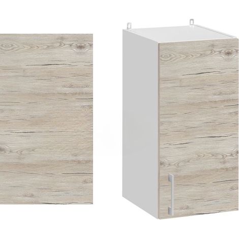 Cuisineandcie – Panneau de finition pour meuble haut – Noyer blanchi – H 60 x P 32 cm – Pour harmoniser les teintes de meubles ECO (1/5)