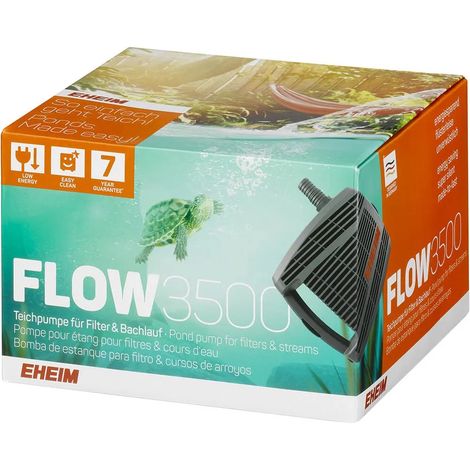 Pompa per stagno eheim flow 3500 55 W portata 3200 L/h (1/2)