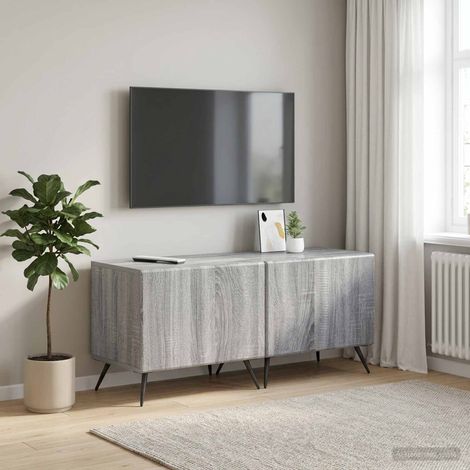 vidaXL Mobile TV Sonoma grigio Legno ingegnerizzato (1/5)