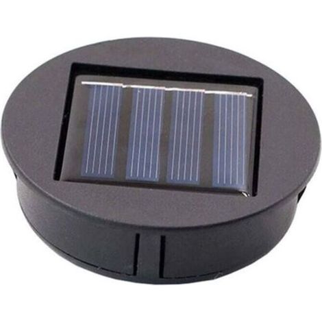 Lámpara con tapa tipo E, apta para faroles solares, bombillas LED y pantallas para paneles solares. Ideal para decoración de jardines DIY. (1/5)