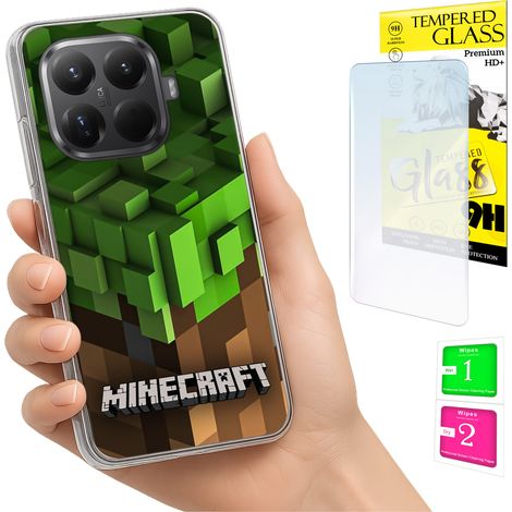 Funda para Xiaomi 15T Pro Photo Case Back Case + cristal 9H (1/5)
