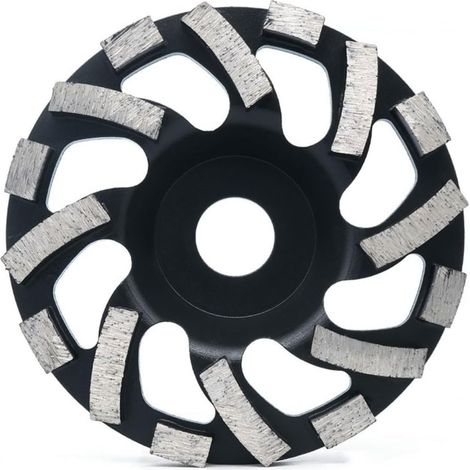 Disque de meulage diamanté pour béton, meule pour meuler le béton, la pierre, le granit, 125 mm (1/5)