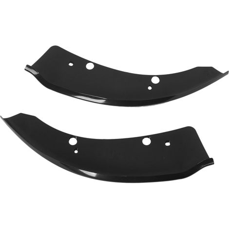 Paire de protections de pare-chocs avant noires pour Dodge Charger SRT Scat Pack (1/5)