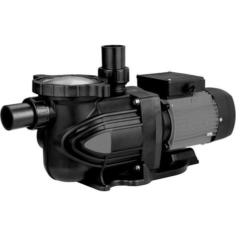 Pompe piscine 0,75 cv – Débit 12 m3/h – Monophasée – Auto-amorçante – Compatible tous traitements – Axe moteur inox – Swimexpert