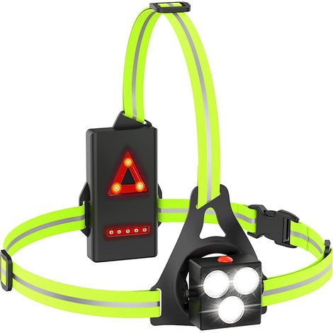 Beleuchtung pour Rennen, Brustladiener -USB -LED -Beleuchtung (1/5)