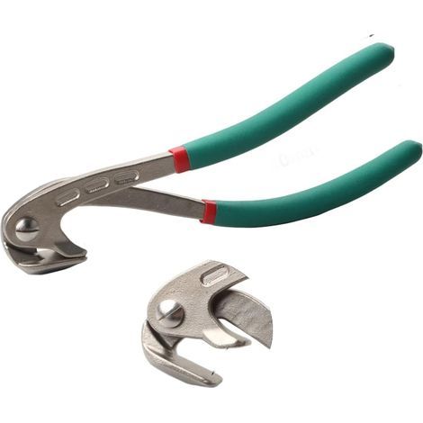 Pince à sertir pour panneau de portière de voiture, outils de réparation de bords de garde-boue de voiture, kit de réparation de bosses sans peinture pour panneaux de véhicules zones de roue (1/5)