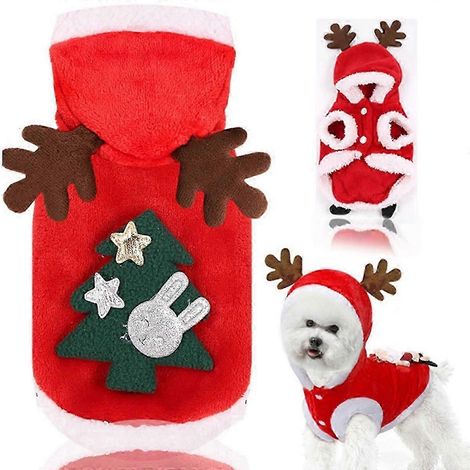 (XL) Déguisement de Noël pour chien, vêtements pour chiens de petite et moyenne taille et chats (1/5)
