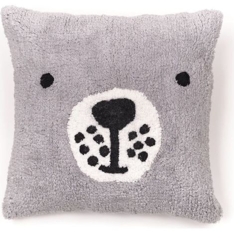 Coussin en coton pour enfants MAGIC JUNGLE, 40 x 40 cm (1/2)