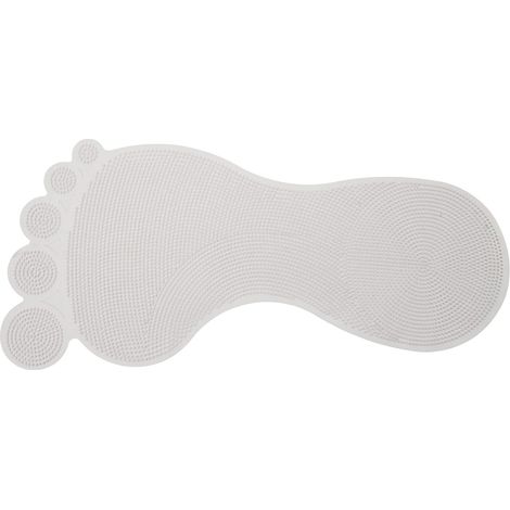 Croydex Non Slip Big Foot Rubber Bath Mat Grey or White 35 x 76cm (1/5)