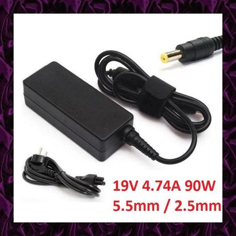 AC Adaptateur secteur pour Ac Adapter for Asus A53e A53sv A53u K53e K53ta K53u U52frf 65 Watt Charger chargeur ordinateur portable, adaptateur