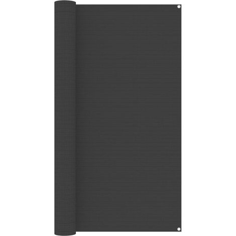 Tapis extérieur Tapis de tente Tapis de jardin 200x200 cm Anthracite BZTE160896 (1/4)
