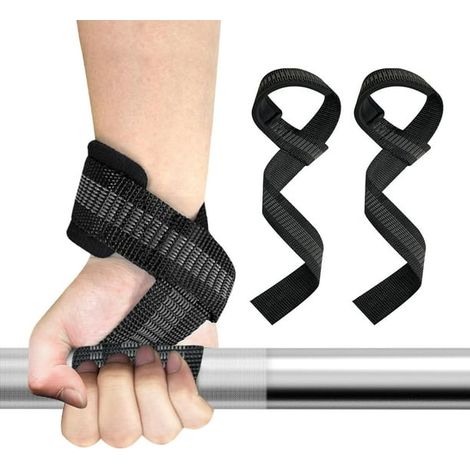 Brace de poignet réglable pour musculation, maintien articulaire, immobilisation du poignet, bande de soutien sportif, compression, antidérapant, noir, taille unique (1/5)