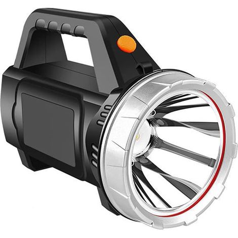Ultrahelle LED-Taschenlampe, ferngesteuert, wiederaufladbar für Beleuchtung, Wandern, Camping, Fahrzeugwartung (1/5)