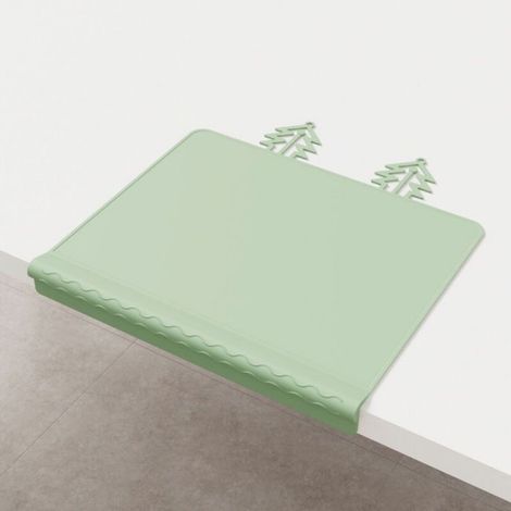 Set De Table - Antidérapant - En Silicone - Pour Enfants - Vert - Lot De 1 (1/5)