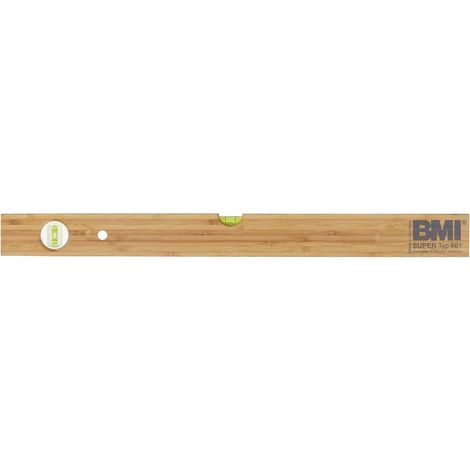 BMI 661030 Livella a bolla in legno 1.0 mm/m (1/2)
