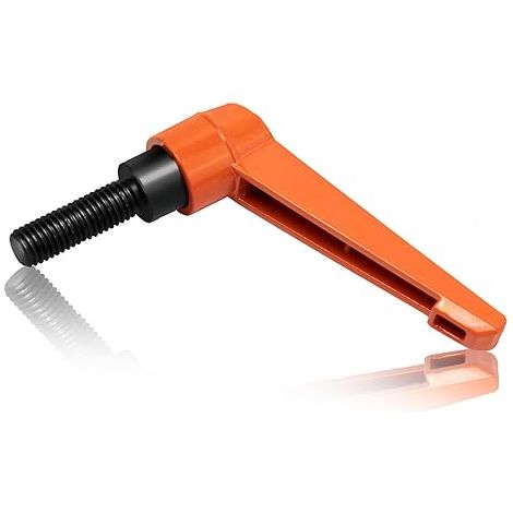 Verstellbare Klemmhebel Griff M12 Spanngriff Griffmutter Klemmgriff Verschlusshebel Außengewinde Griff Maschinengriffe 40mm (1/5)