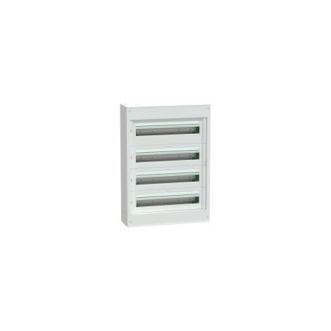 PrismaSeT S - coffret saillie plastique & métal 4 rangées 24 modules - LVSST424