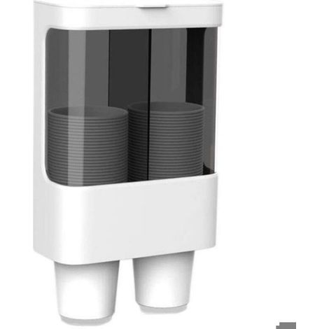 Distributeur de gobelets jetables à Fixation MuraleDistributeur de gobelets en Papier ou en Plastique(S-2) (1/4)