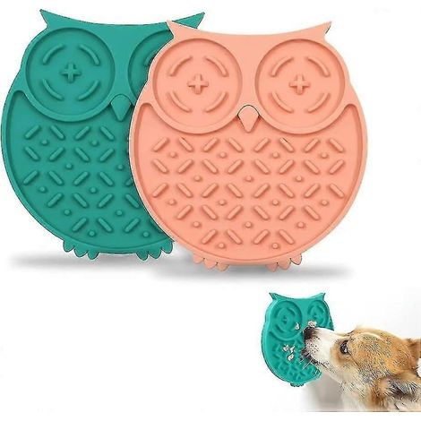 Tapis à lécher, distributeur de croquettes à succion efficace, idéal pour le bain, pour chiens (1/5)