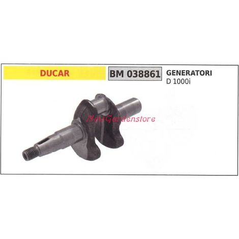 Albero motore DUCAR motore generatore D 1000i 038861