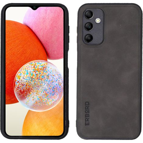 Schutzhülle für Samsung Galaxy A14 5G, erbord Business, mit Halterung für Kfz-Halterungen, grau (1/5)
